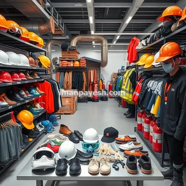 ایمن پایش خرید و فروش لوازم وسایل ایمنی و حفاظت در خوزستان سوسنگرد