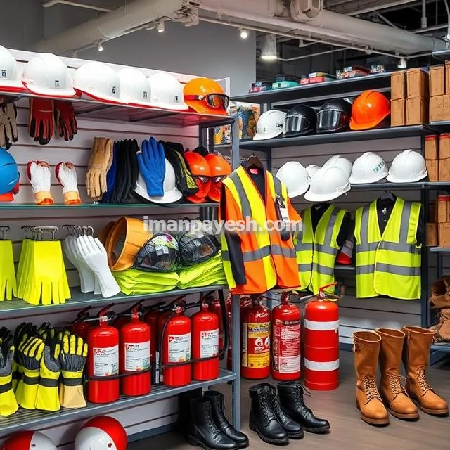 ایمن پایش خرید و فروش لوازم وسایل ایمنی و حفاظت در خوزستان شوشتر